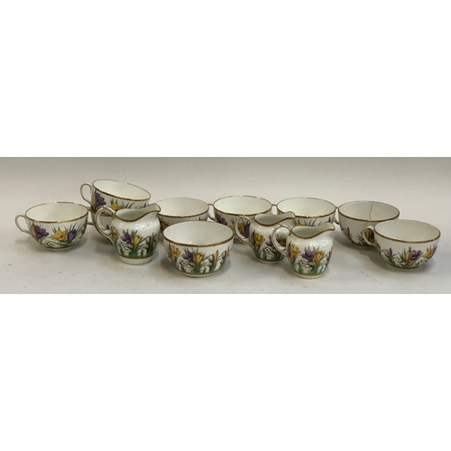 292 - A Fords China for T. Goode part tea service comprising teacups, sugar bowl, jugs etc, bears rd. numb... 