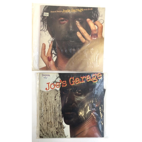 627 - VINYL FRANK ZAPPA:  'Joe's Garage Act 1', S CBS 85101 CBS/ZAPPA Records, 1979. (at least VG); with '... 