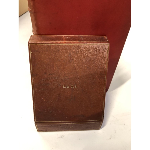 561 - BUMPUS FULL LEATHER BINDINGS: ten vols. in superb bindings (full red calf). All stamped in gilt with... 