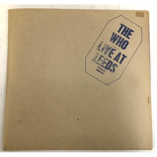 602 - VINYL LP: THE WHO, 'Live at Leeds', Track 2406 001. All inserts seem to be present. Please check if ... 