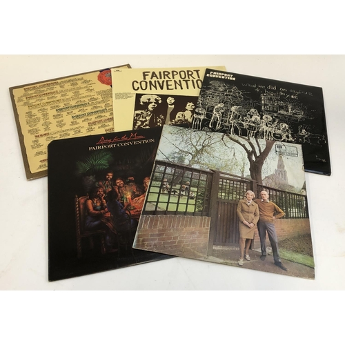 605 - VINYL LPS: FAIRPORT CONVENTION: 'The History of Fairport Convention', 1972, Island ICD1-4 (at least ... 