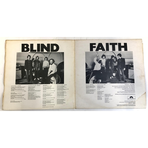 608 - VINYL LP: BLIND FAITH (gatefold) Polydor, 1969 583059 r/off same + 420. Sleeve a little rubbed and s... 