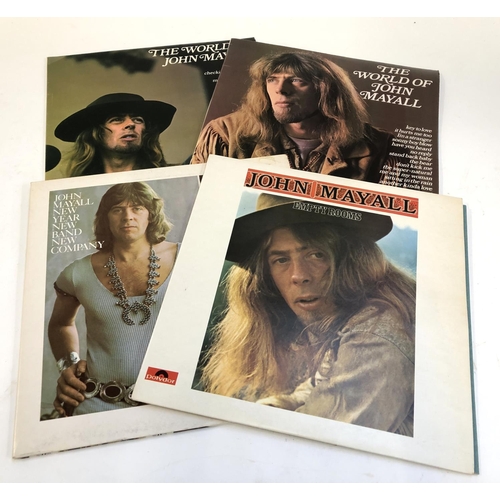 614 - VINYL LPS: JOHN MAYALL: 'Empty Rooms', Polydor, 1969, 583580, with lyric insert; 'New Year New Band ... 