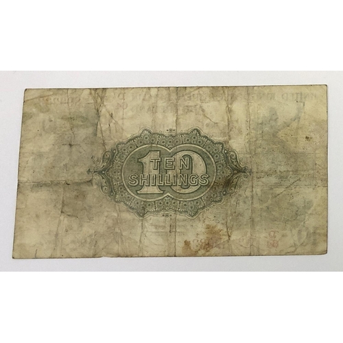 130 - A George V ten shillings treasury note, 1919, N F Warren Fisher, D64 890332