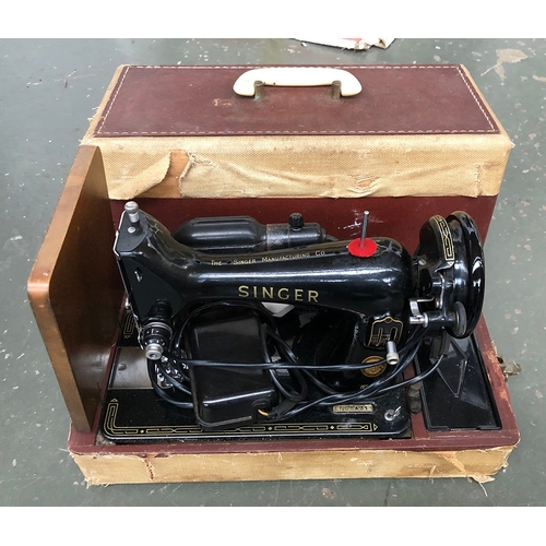 1316 - A vintage Singer 99k sewing machine, serial no. EN054319