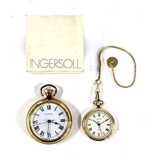 134 - An Ingersoll pocket watch together with a Sekonda