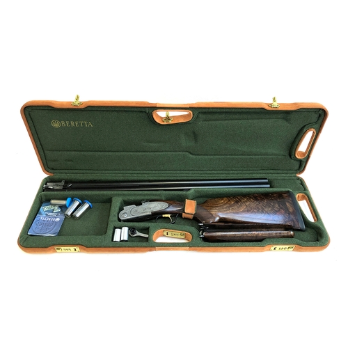 674 - A Beretta 12 bore over and under shotgun, model 687EELL, 28