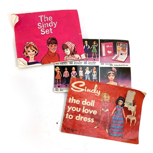 407 - A vintage Pedigree Sindy Patch doll, together with a small quantity of Patch clothes and leaflet