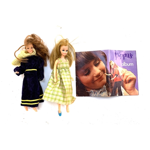 408 - Two Palitoy Pippa dolls, both approx. 15cmL