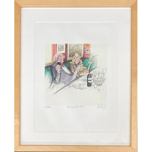 866 - Sue Macartney-Snape (b.1957), 'The Liquid Lunchers', signed titled and numbered 211/600, the plate 2... 