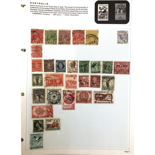 543 - A quantity of definitive and commemorative stamps to include Victorian, etc