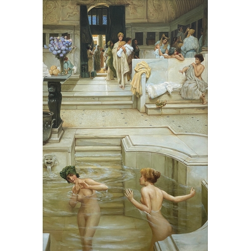 999 - Lawrence Alma-Tadema (after), 'A Favourite Custom', oil on canvas, 113x75cm