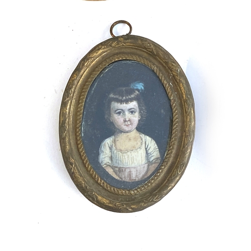 1026 - Three late 18th century watercolour portrait miniatures, Frances Dixon, 1798, 10x7.5cm, Harriet Dixo... 