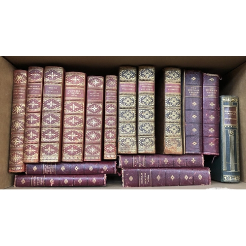 677 - BOOKS: two boxes. To include (Victorian/Edwardian) 'Our Own Country' in six vols., Cassell, 'special... 