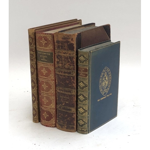 700 - BINDINGS: MAXWELL, W.H., 'The Life of Wellington', Baily, 1841, Vol. 3 only; then MAXWELL, W.H., 'Th... 