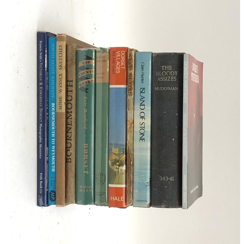 710 - DORSET BOOKS: to include PAYNE, D., 'Dorset Harbours', C.Johnson, 1st 1953 with nice d/j; HUNTER, C.... 