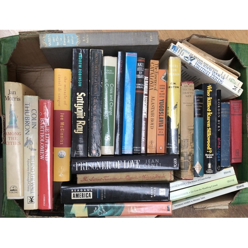 727 - TRAVEL LITERATURE etc: a box, with a group of S.E. Asian relevance, and other related books. Also ot... 