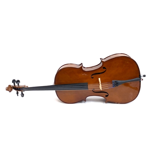 1530 - A Stentor student II cello, the back 26