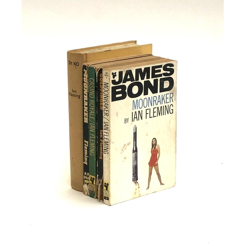 541 - Fleming, Ian, 'Dr. No', Book Club edition, 1958, together with four James Bond Pan paperbacks compri... 