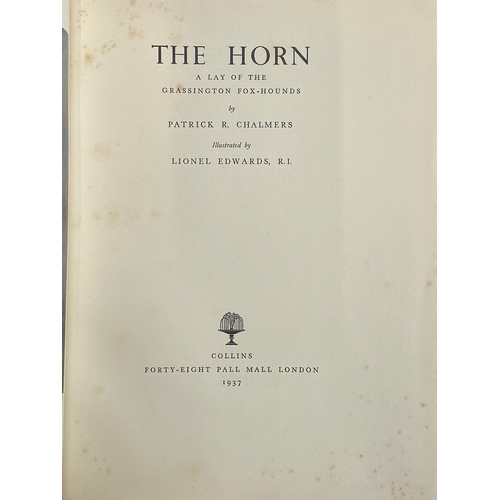 503 - Patrick Chalmers, 'The Horn', illustrated by Lionel Edwards, published by Collins, 1937