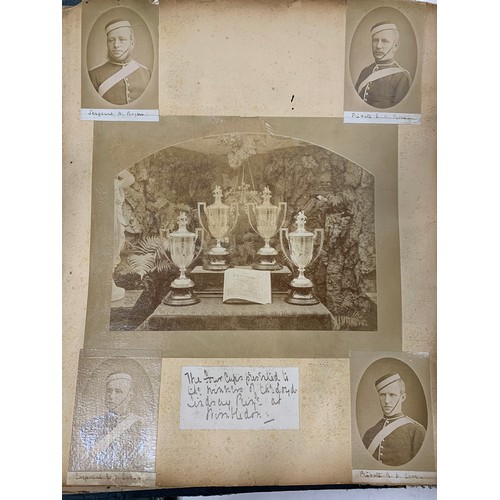 545 - Local interest: A 19th century scrapbook belonging to Bessie Ingram (b.1857) of Bagber Farm House, M... 