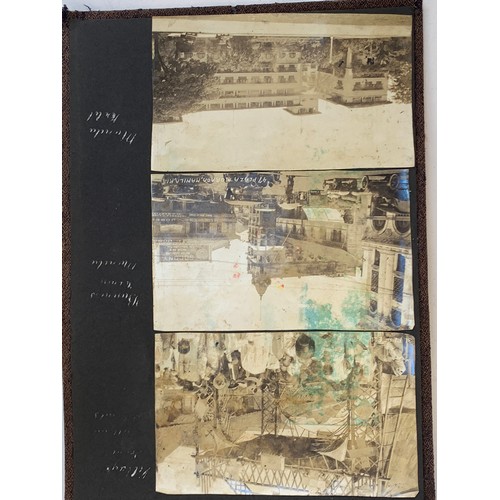 547 - A good early 20th century photograph album c.1928-1940, containing approx. 180 holiday photographs a... 