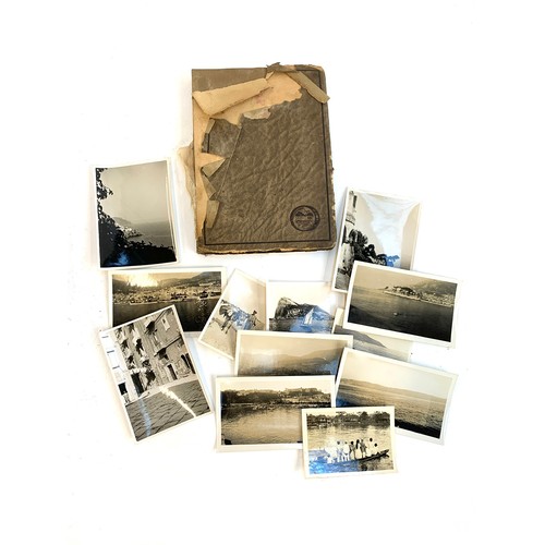 570 - A small photograph album containing 20 photographs. c.1930, mainly equestrian interest, to include B... 