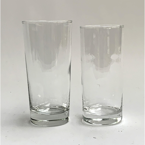 115 - A large quantity of glass tumblers