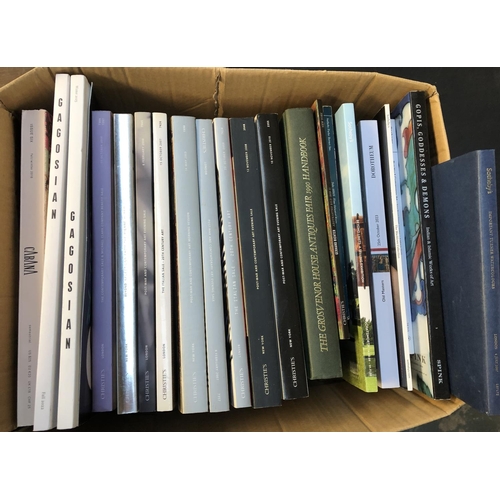 428 - AUCTION CATALOGUES: Sotheby's, Christies's etc. Mostly on Modern and Contemporary Art. Two boxes inc... 