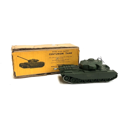 353 - A Britains military equipment Centurion Tank, no. 2150, boxed, some paint/repainting