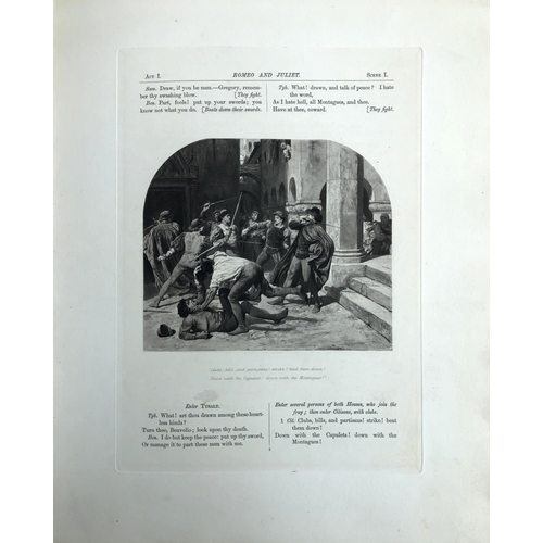 439 - DICKSEE, Frank (illus.), 'Romeo and Juliet' , Cassell and Co., 1884, with twelve illus. in photograv... 