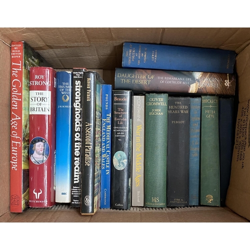 483 - BOOKS: HISTORY. Two boxes to include British and European political history. Also social history and... 