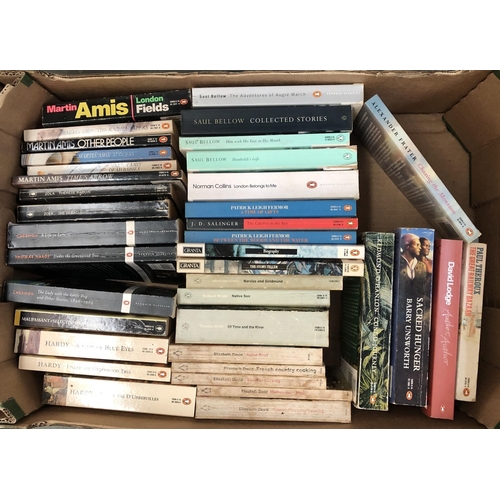 520 - A large quantity of Penguin books, including vintage, approx 75; together with approx 40 others; inc... 