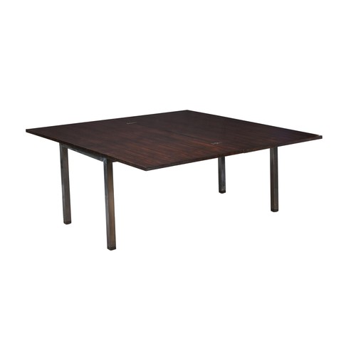 1166 - A large metamorphic desk and dining table by Archer & Smith, contemporary, 180x90x79cmH (when closed... 