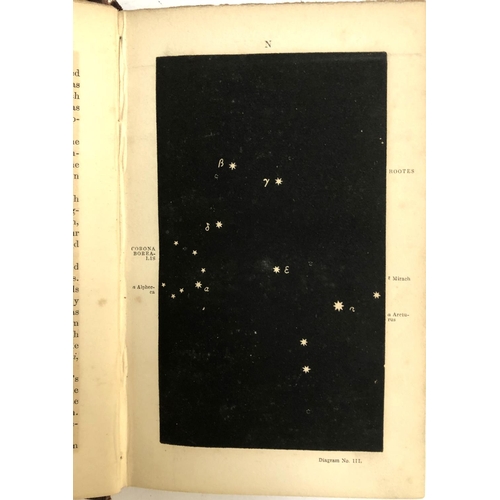 368 - BOOK. Anon. 'Picture of the Heavens' (Victorian Astronomy), 2nd ed., Mozley, 1859. Small. Brown boar... 