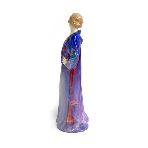 206 - An Royal Doulton Art Deco figurine, 'Clotilde', designed by Leslie Harradine, model no. HN1599, 18.5... 