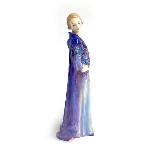 206 - An Royal Doulton Art Deco figurine, 'Clotilde', designed by Leslie Harradine, model no. HN1599, 18.5... 