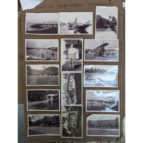 418 - A large quantity of 20th century holiday photographs and postcards, from the 1920s to early 60s; to ... 