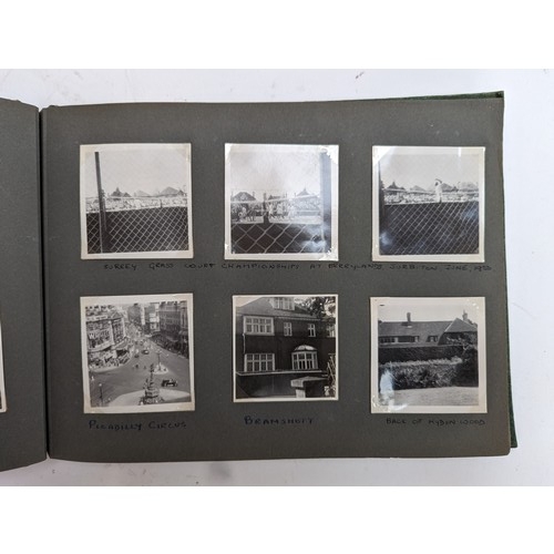 418 - A large quantity of 20th century holiday photographs and postcards, from the 1920s to early 60s; to ... 