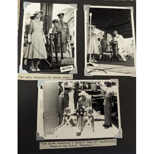 421 - Two 1950s photo albums of Aden and Khartoum belonging to L.A.C. Roy Grix, stationed at Steamer Point... 