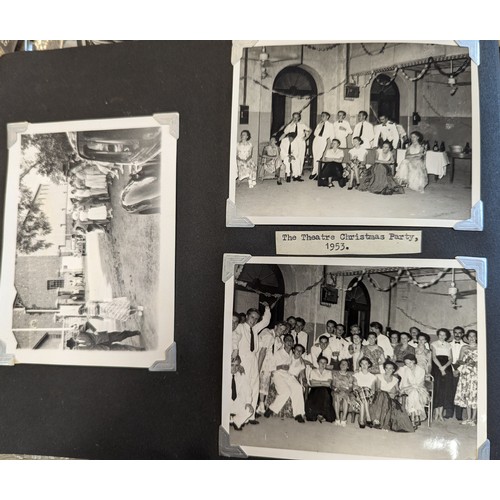 421 - Two 1950s photo albums of Aden and Khartoum belonging to L.A.C. Roy Grix, stationed at Steamer Point... 