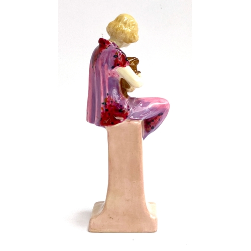 134 - A Royal Doulton Art Deco figurine, 'Lido Lady', designed by Leslie Harradine, model no. HN1220, mark... 