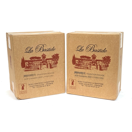 2033 - Chateau La Bastide Corbieres Tradition Rouge 2020, 12x75cl