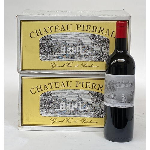 2041 - 2018 Chateau Pierrail Grand Vin du Bordeaux, 12x75cl