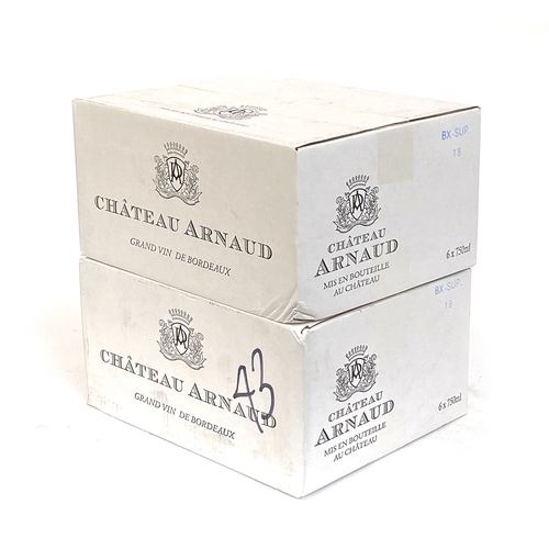 2053 - 2018 Chateau Arnaud Bordeaux Superieur, 6x75cl