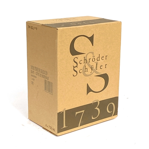 2109 - Château Terrier des Cailloux, Maison Schroder & Schyler, 2018, 6x75cl