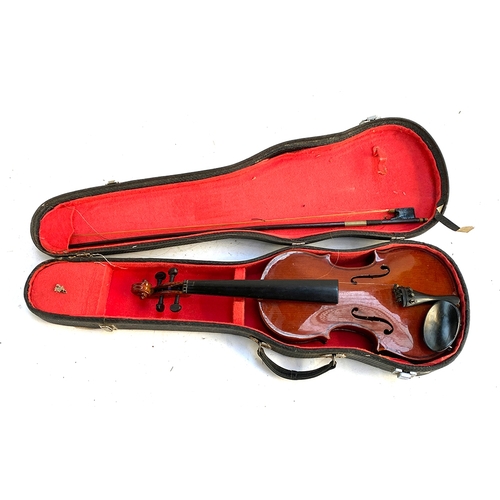 281 - Two student violins in cases