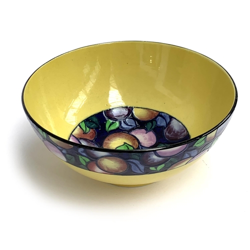 158 - A Charlotte Rhead for Bursley Ltd Crown Pottery fruit bowl c.1926, pattern no. 736, the exterior wit... 