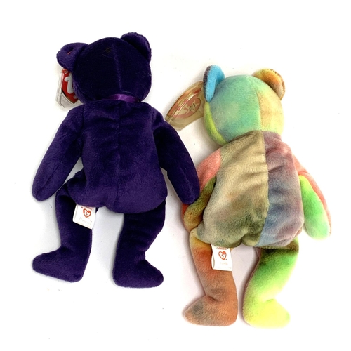 272 - A Princess Diana Ty Beanie Baby, together with a Garcia tie dye Beanie Baby