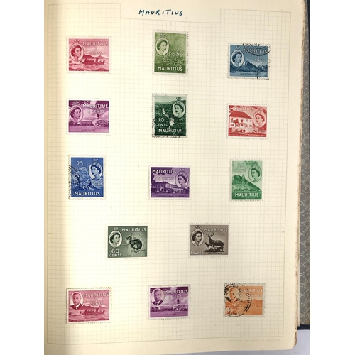 246 - A quantity of definitive and commemorative stamps and first day covers in 5 albums together with 'Hi... 